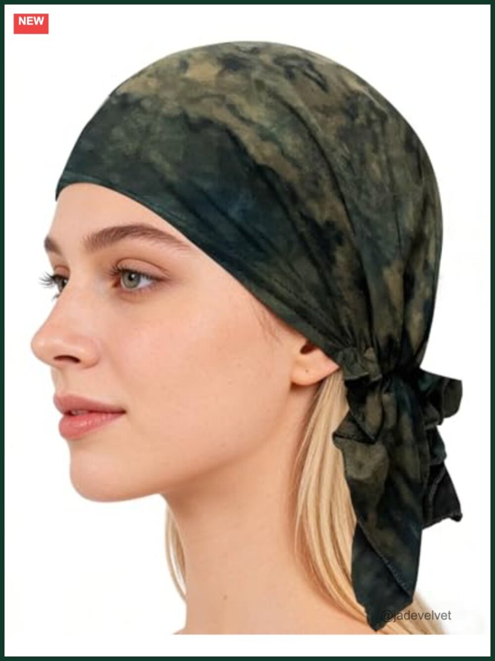 Chemo Headwear Women Pre-Tied Turban Beanie 100% Polyester Soft